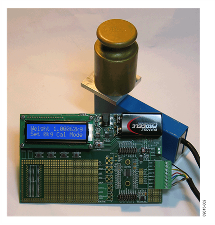 Weigh Scale System Setup Using the AD7195