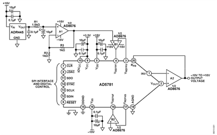 18-bit Accurate, ±10 V Voltage Source