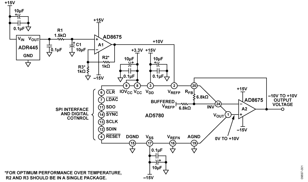 18-Bit Accurate, ±10V Voltage Source