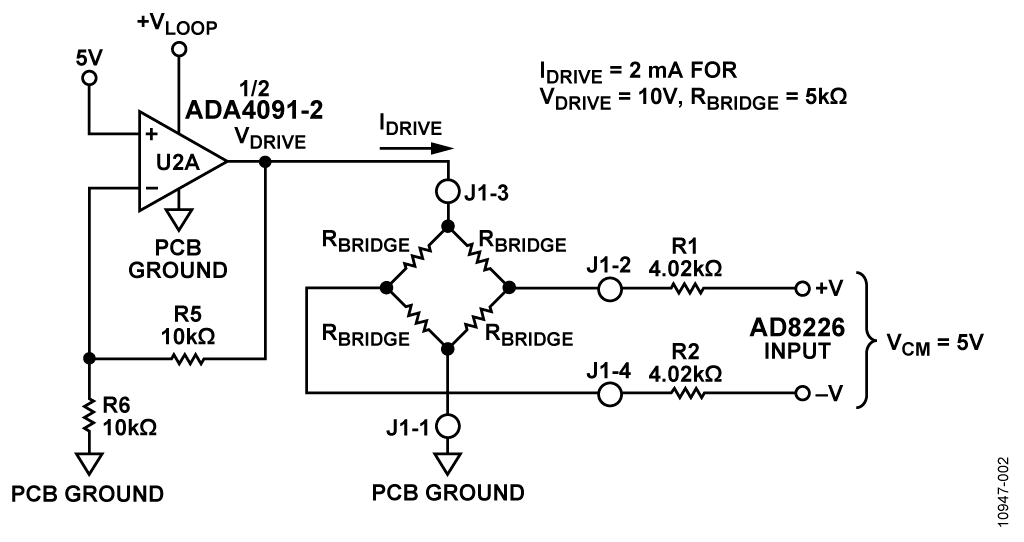 Sensor Voltage Drive Configuration