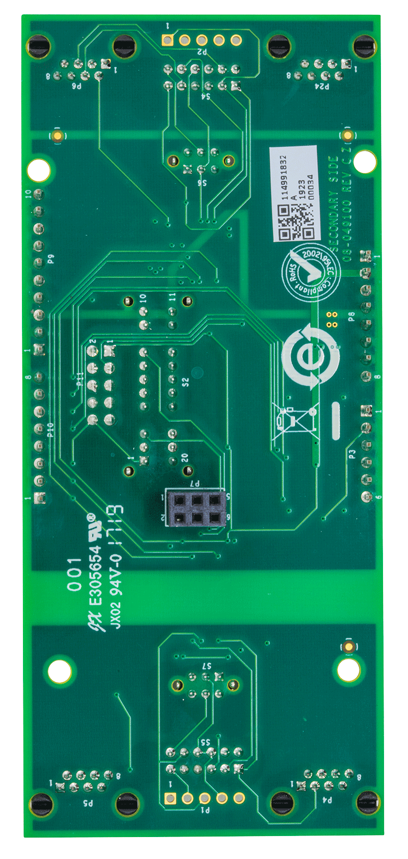 EVAL-CN0416-ARDZ Evaluation Board - Bottom View