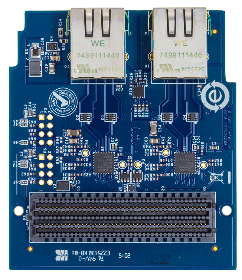 EVAL-CN0506-FMCZ Evaluation Board - Bottom View