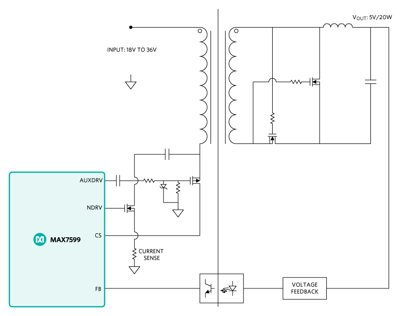 Figure 1. MAXREFDES115 reference design block diagram