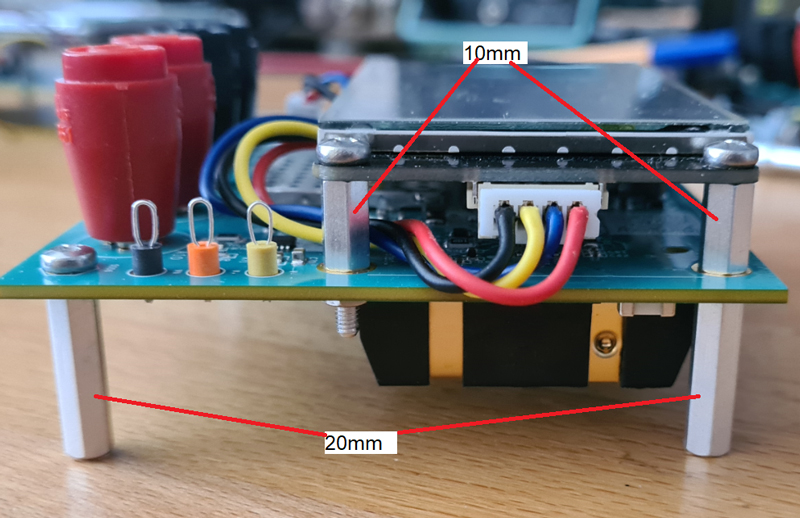 Figure 7. MAXREFDES183# PCB stand-offs.