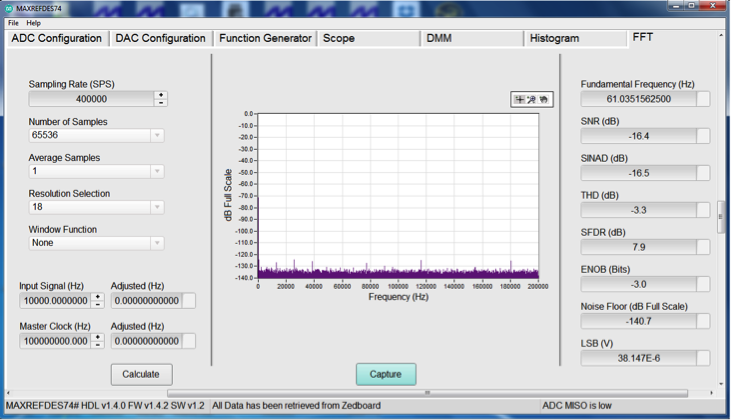 Figure 7. FFT tab.