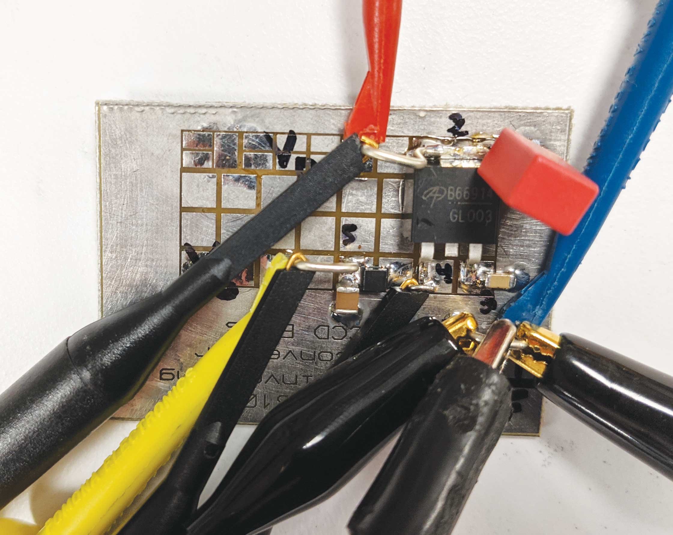 Figure 5. Prototype of a circuit.