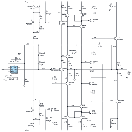 Figure 4. High-voltage amplifier.