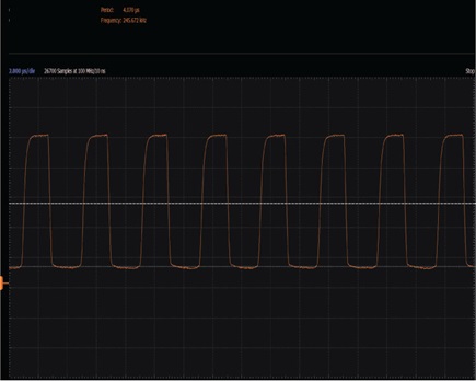 Figure 4. A VFC output.