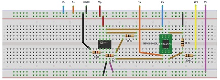 Figure 4. Loop gain measurement circuit.