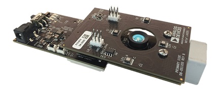 Figure 16. ADI’s 96TOF optical depth sensing board.