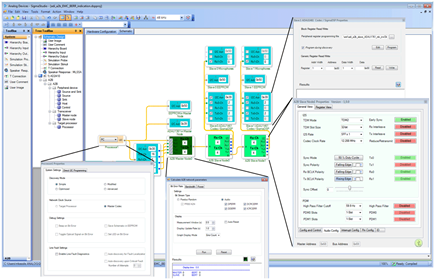 Figure 5. SigmaStudio network configuration tool.