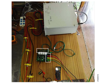 Figure 12. Setup of EFT/Burst Test Figure 12. Setup of EFT/Burst Test