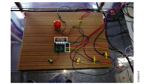 Figure 13. Setup of Surge Test Figure 13. Setup of Surge Test