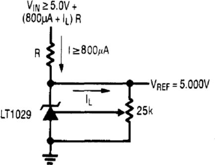 Figure 5. 5V Output Reference, +5%, –13% Trim Range.