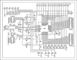 Figure 2. Circuit schematic for the MAX9218 EV kit.
