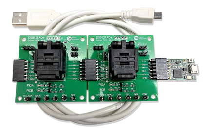 DS28C36EVKIT: Board Photo