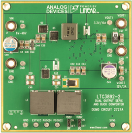 Demonstration circuit DC2727A Demonstration circuit DC2727A