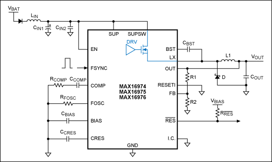 Figure 1. Typical application circuit