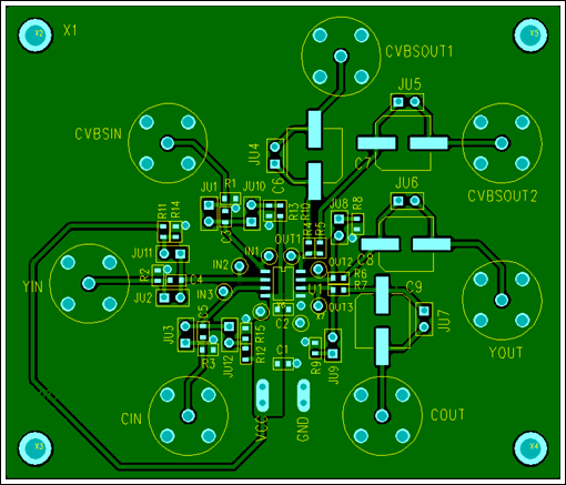Figure 2. MAX11501 evaluation board.