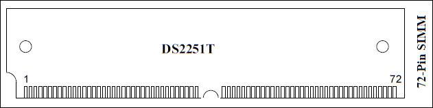 DS2251T: Pin Configuration