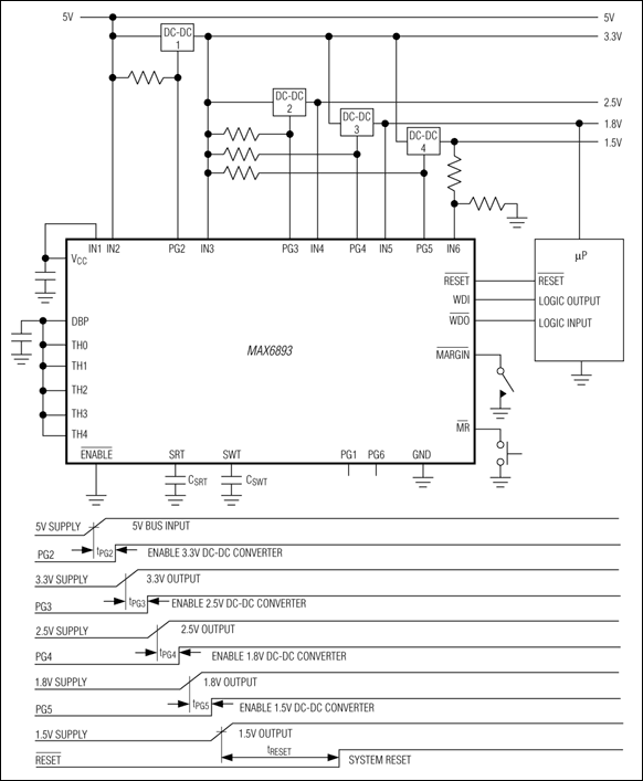 MAX6892, MAX6893, MAX6894: Typical Operating Circuit