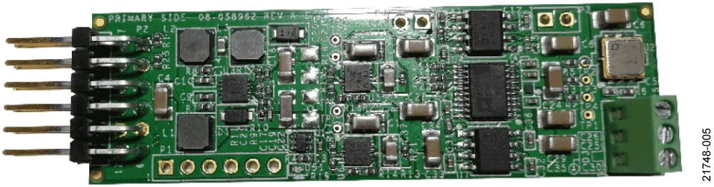 Photograph of the EVAL-CN0531-PMDZ Reference Design Board