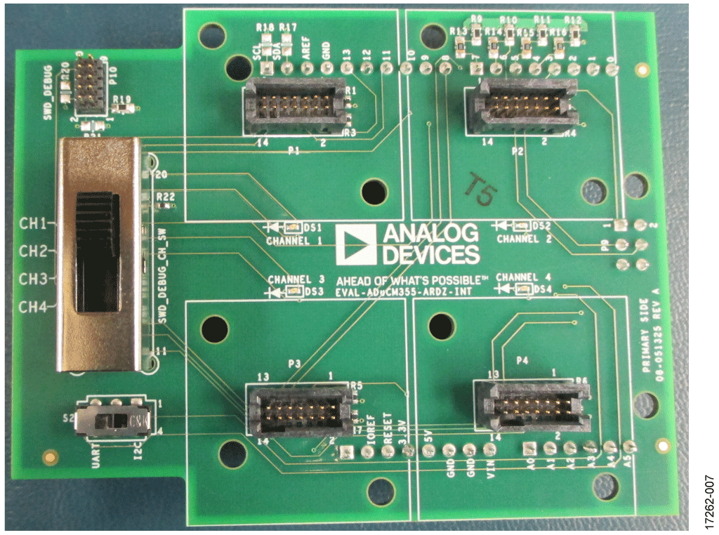 EVAL-M355-ARDZ-INT Arduino Shield Board