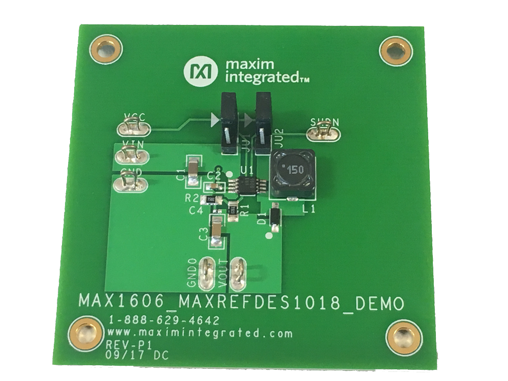 Figure 1. MAXREFDES1018 hardware.