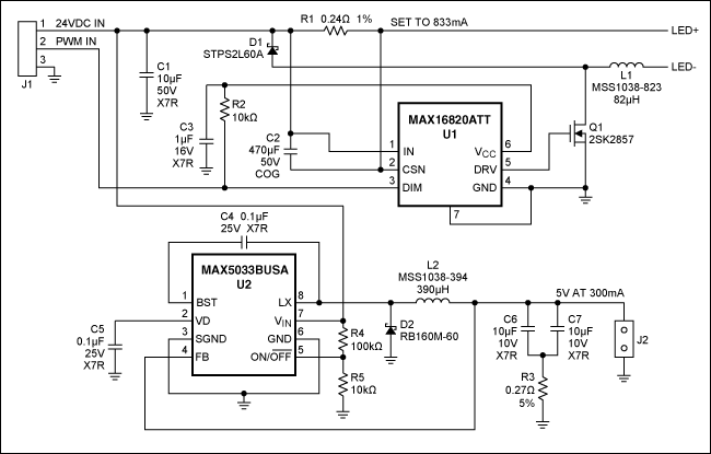 Figure 1. Schematic of the driver design.