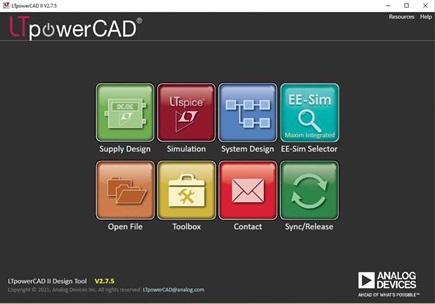 Figure 3. Finding the LTpowerPlanner within LTpowerCAD under “System Design”.