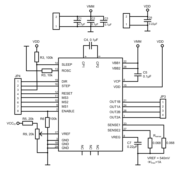 Figure 1a. Stepstick schematic.