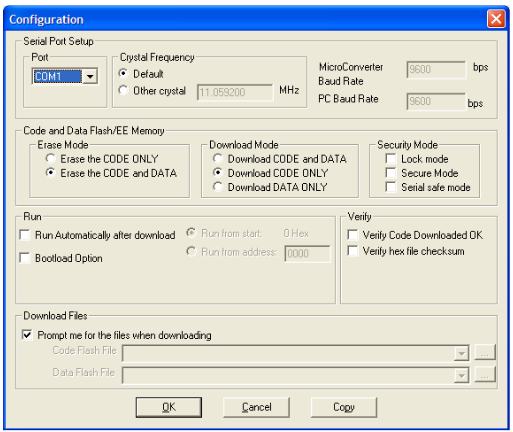 Figure 4. WSD Configuration.