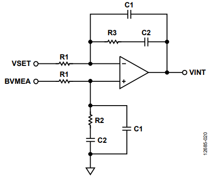 Figure 20. Noninverting Type II Compensator.