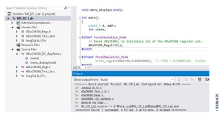 Figure 26. Compile and Link all Sample Codes.