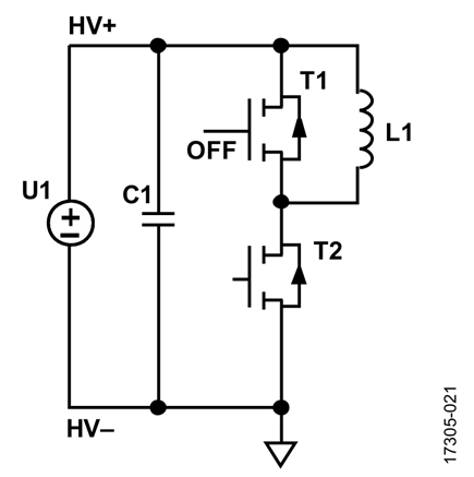 Figure 21. Electrical Setup of the System Test Circuit