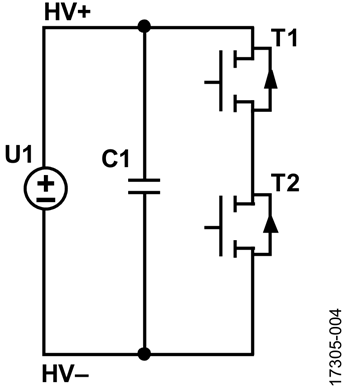 図4. 無負荷試験の電気的構成