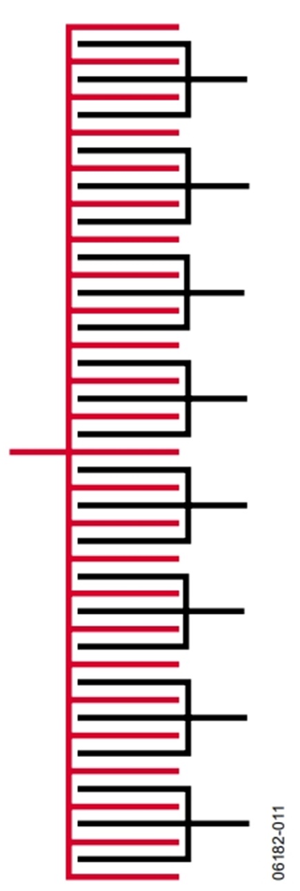 Figure 11. Discrete Slider Sensor Layout 