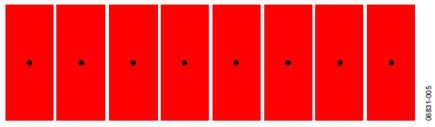 Figure 5. Discrete slider sensor layout.