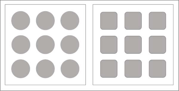 Stenceil design for exposed pads.