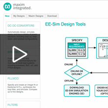 EE-Sim DC-DC Tool Overview