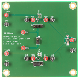 MAX40200EVKIT：ボード写真