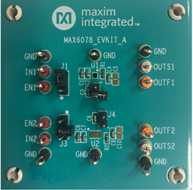 MAX6078EVKIT：ボード写真