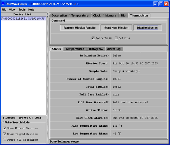 図1. Thermochronビューアの画面