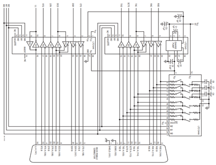 Figure 2. Controller-Selectable Multiple Protocol DCE Port with DB-25 Connector.