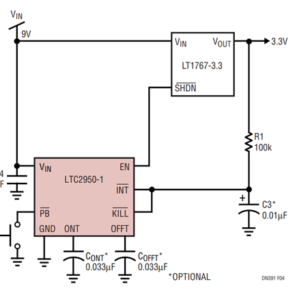 Figure 4. No µP Application.