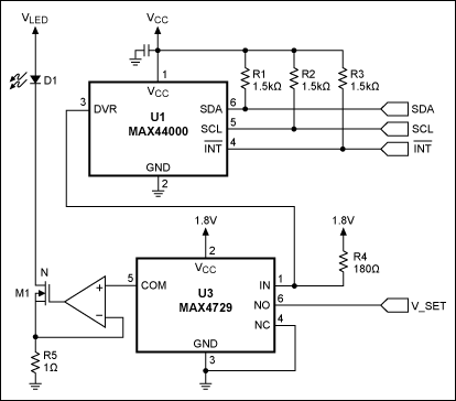 図3. 電流調整回路によるLED電力の増加