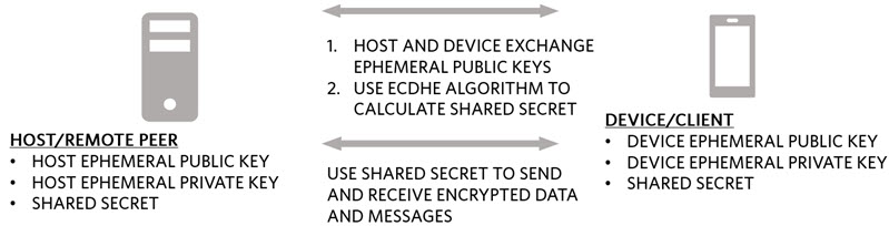 Figure 1. Encrypted channel system overview.