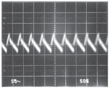 Figure 6. Typical Output Ripple Using 1nF Feedforward Capacitor