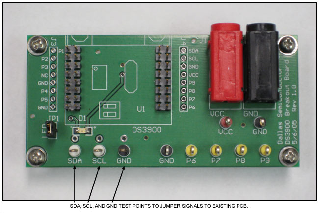 Figure 2. Example DS3900 interface board.