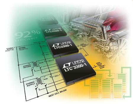 Active Cell Balancer Extends Run Time and Lifetime of Large Series-Connected Battery Stacks